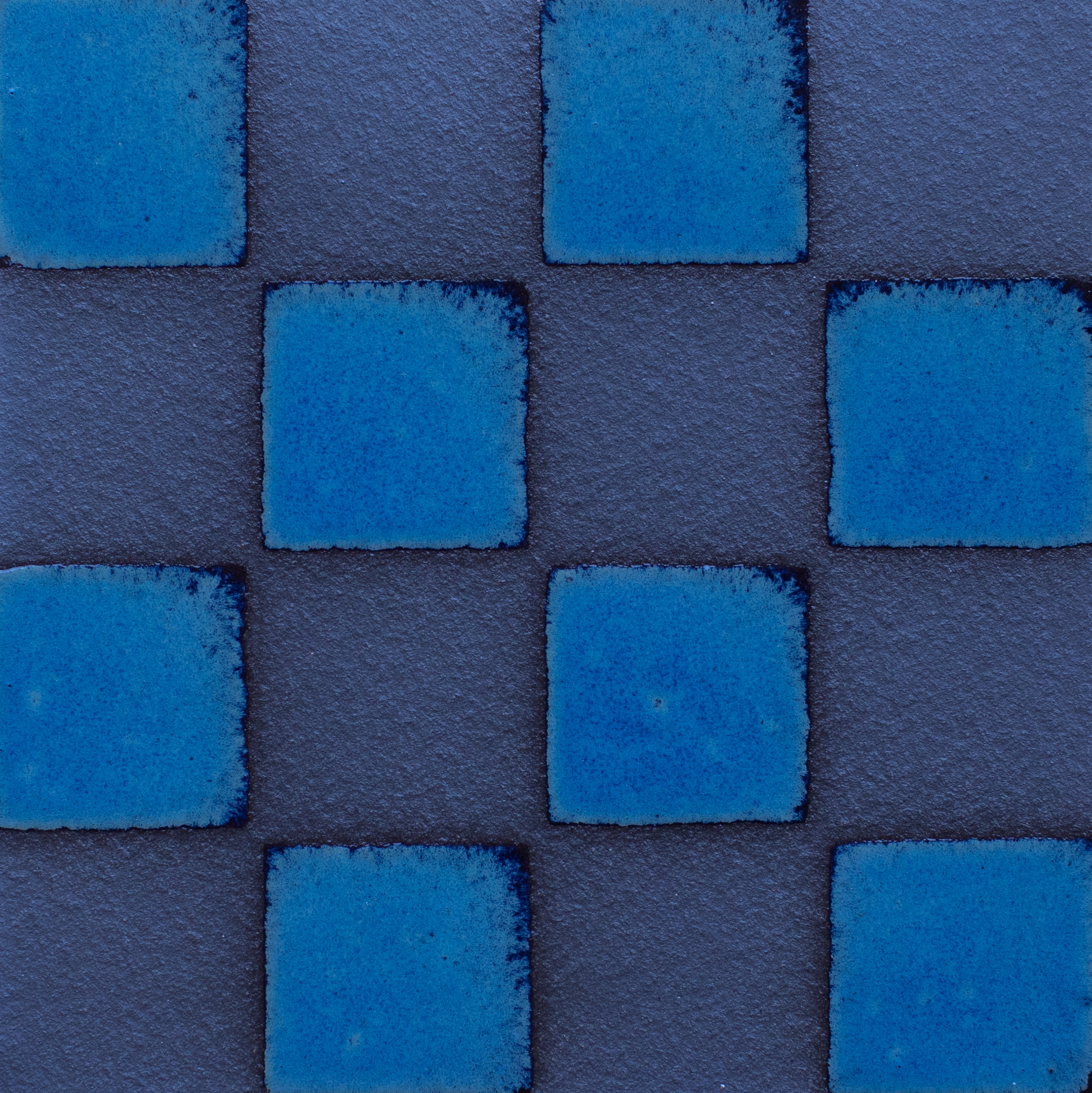 Checker | Riverstone Blue | Espresso