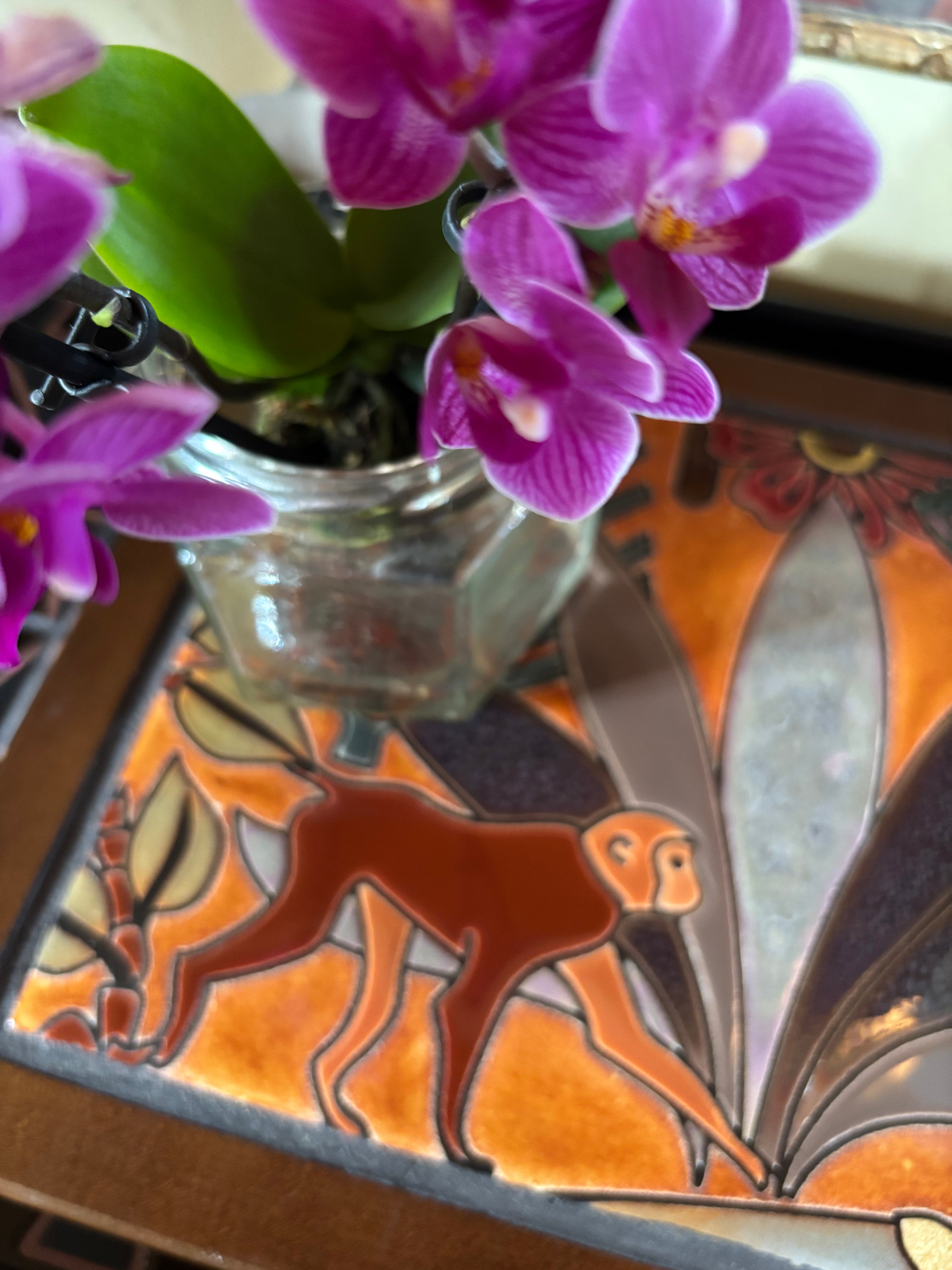 Jungle Muse - Framed Tile