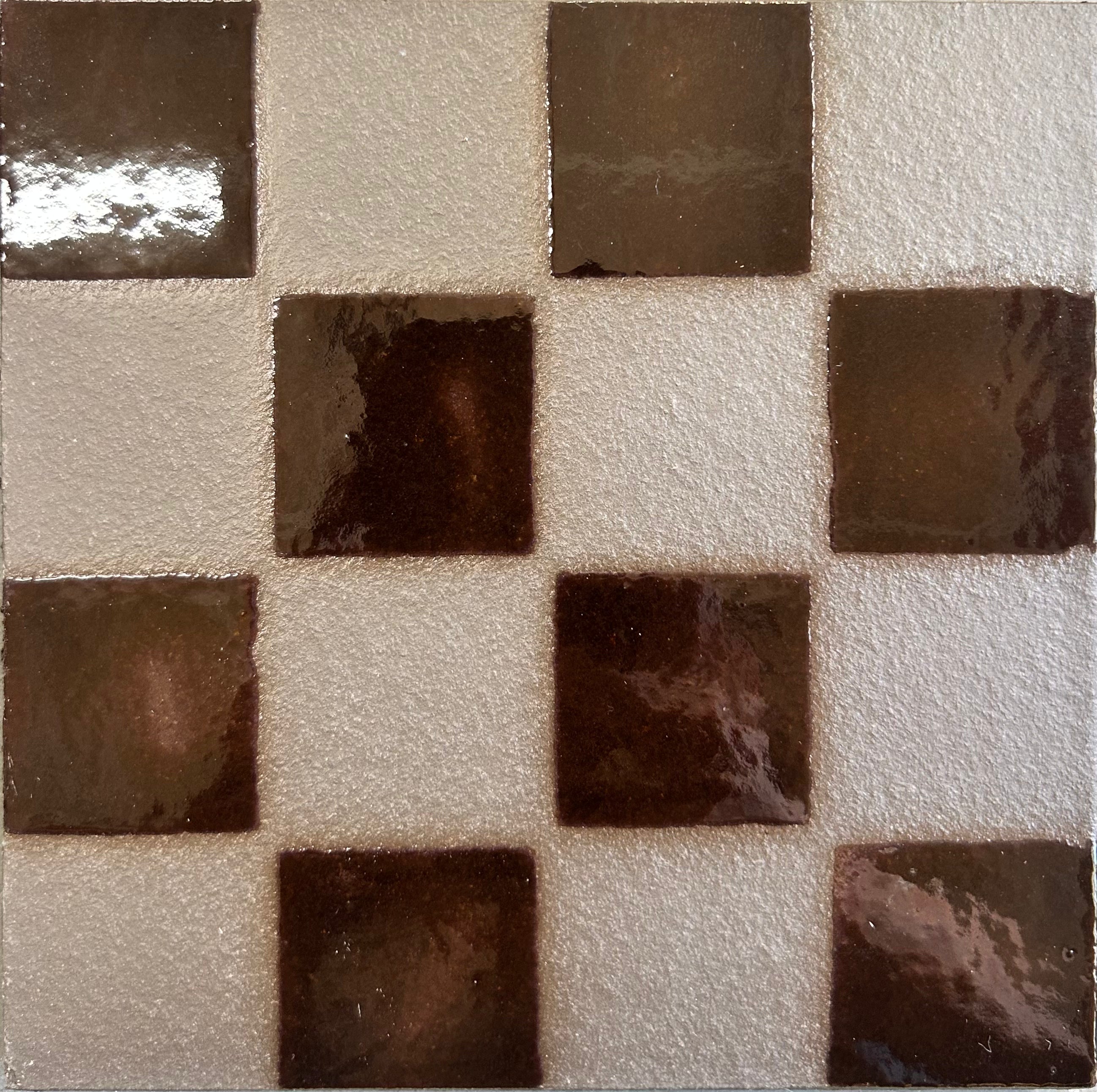 Checker | Dark Bronze | Espresso