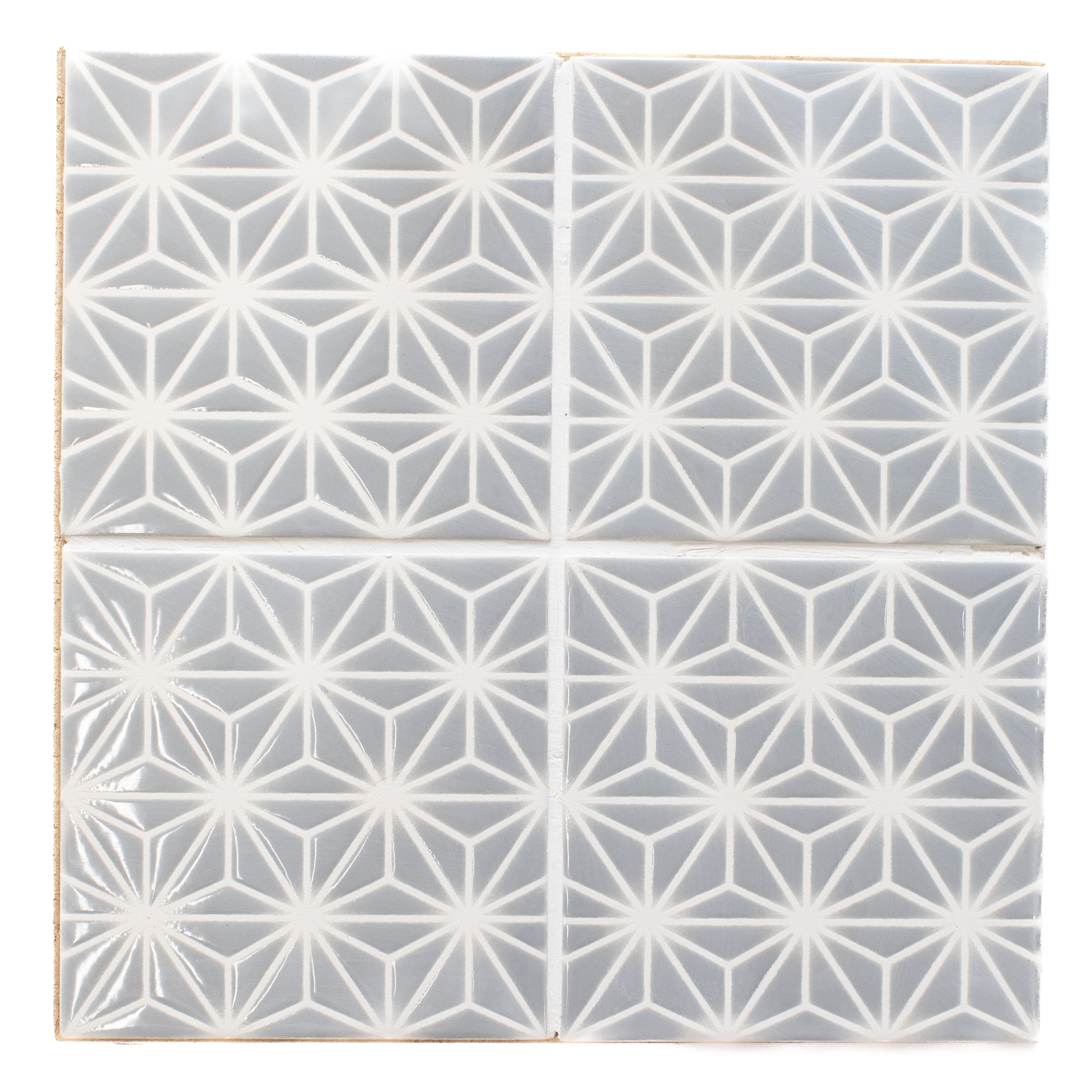 Sashiko Star | Cool Palette | Grey