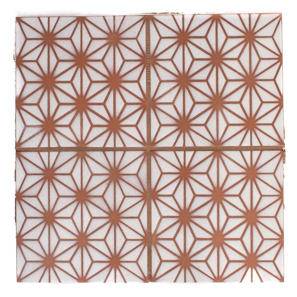 Sashiko Star | Warm Palette