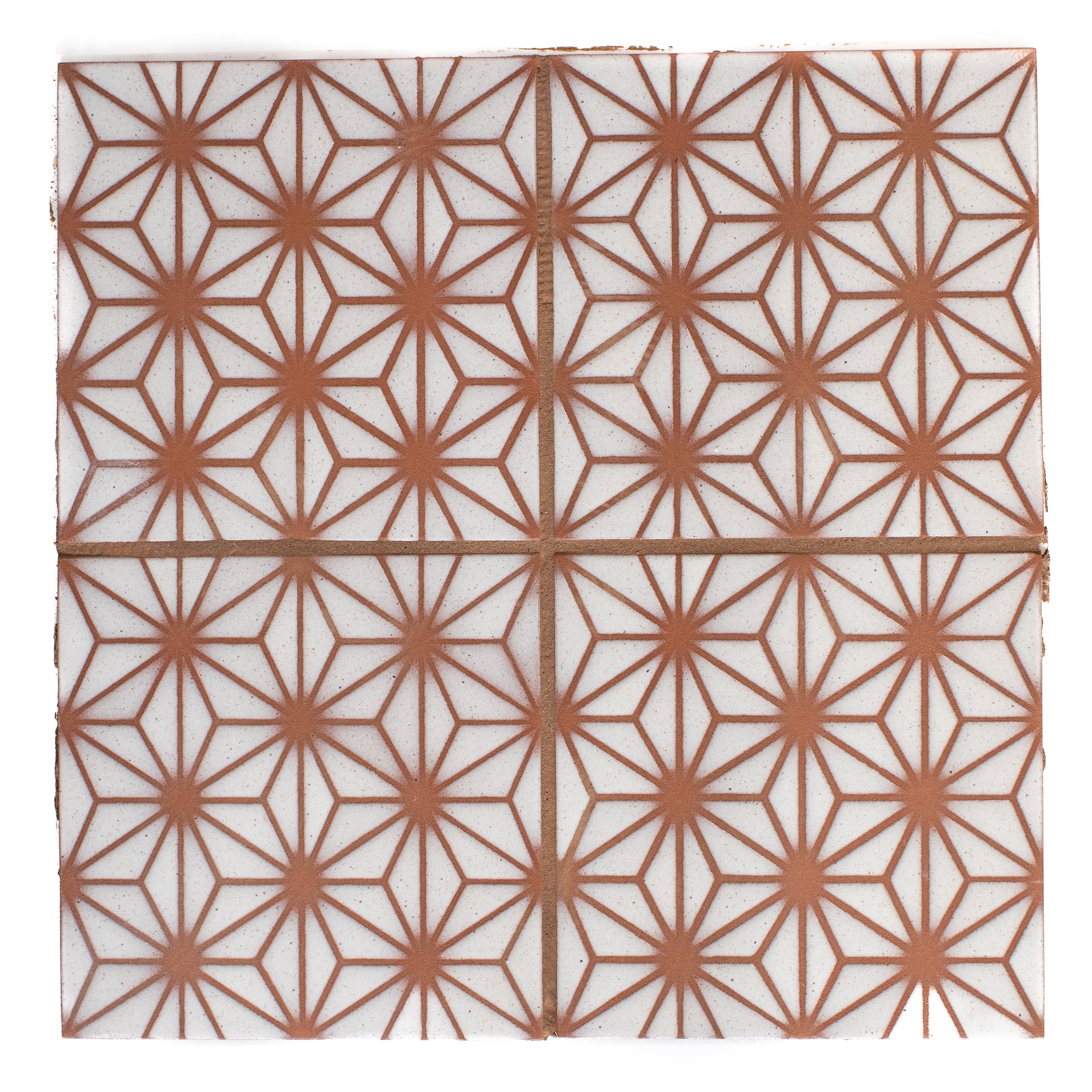 Sashiko Star | Warm Palette