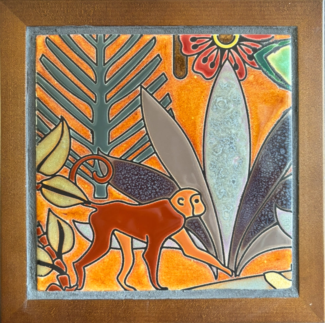Jungle Muse - Framed Tile