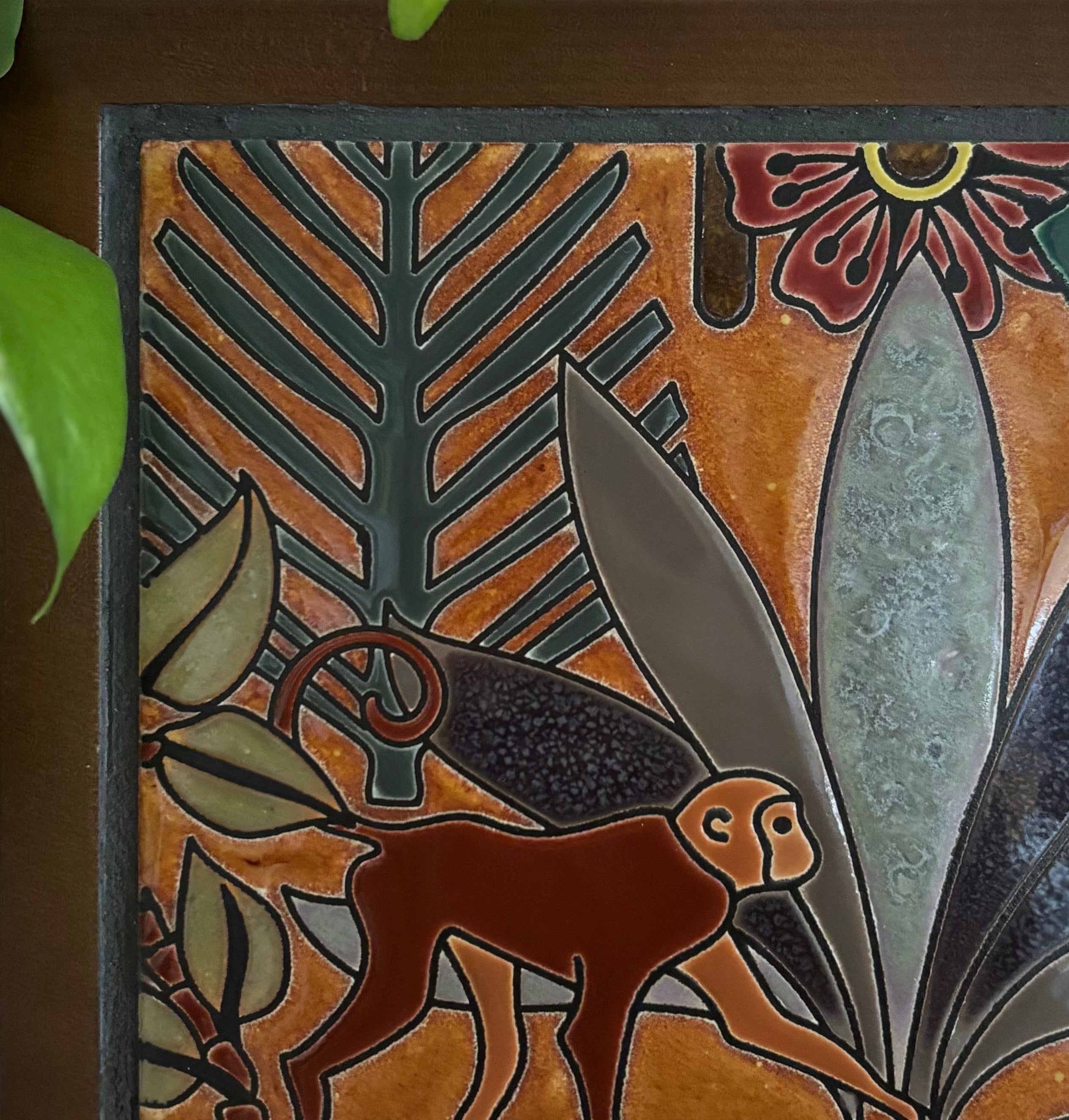 Jungle Muse - Framed Tile