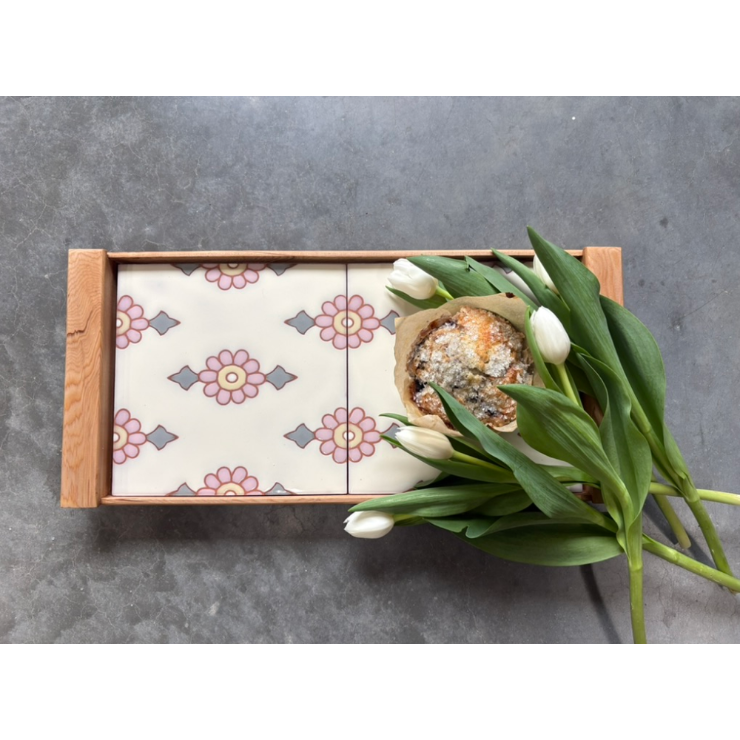 Mother's Day Tray - Palm Daisy - Summer Day